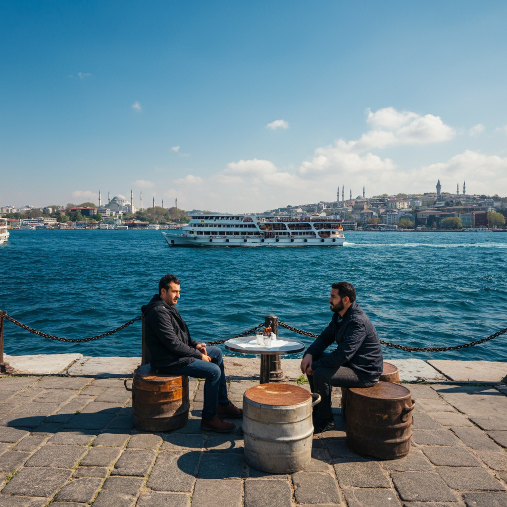 anadolu yakası vapur ve deniz sohbet