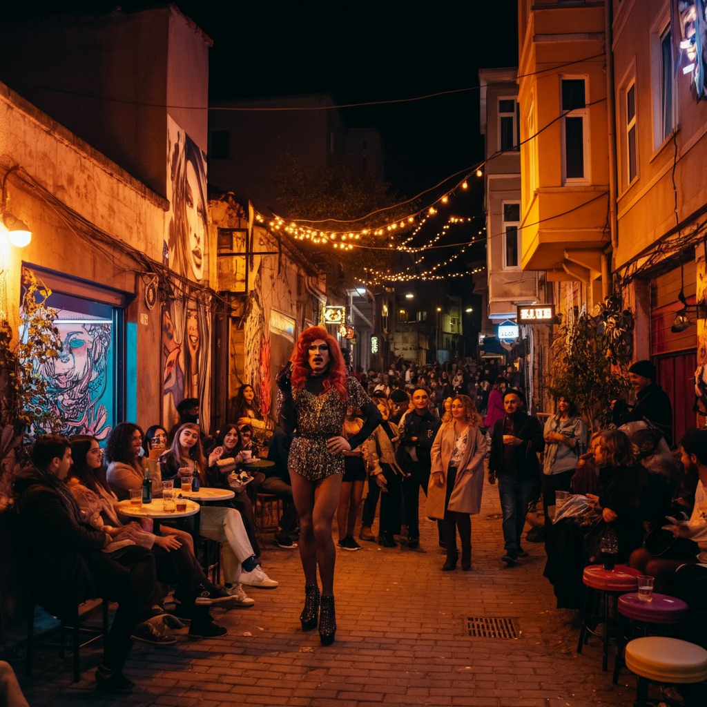 kadıköy'de travestiler